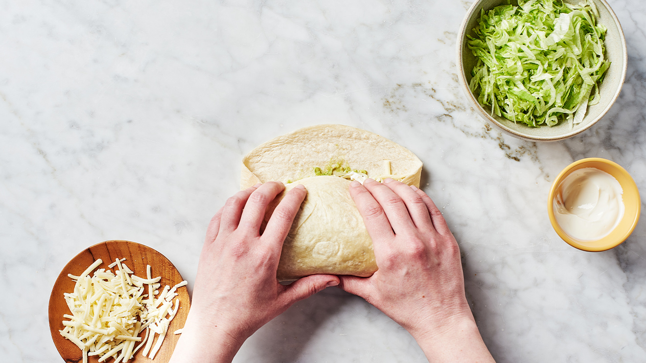 Guide pour faire un burrito étape par étape RICARDO